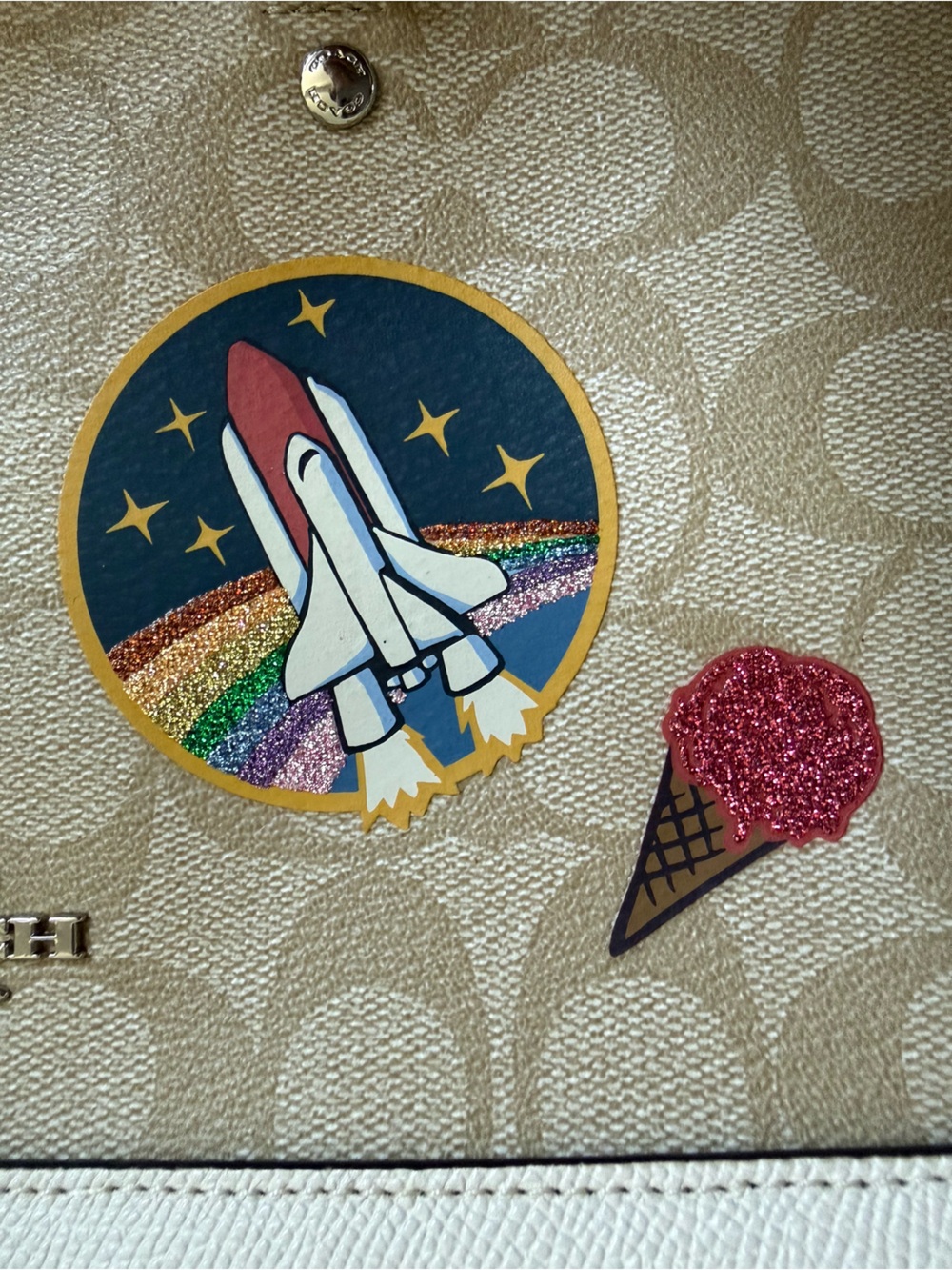 Coach Mini Sierra Satchel from the NASA Collaboration - Picture 9 of 10